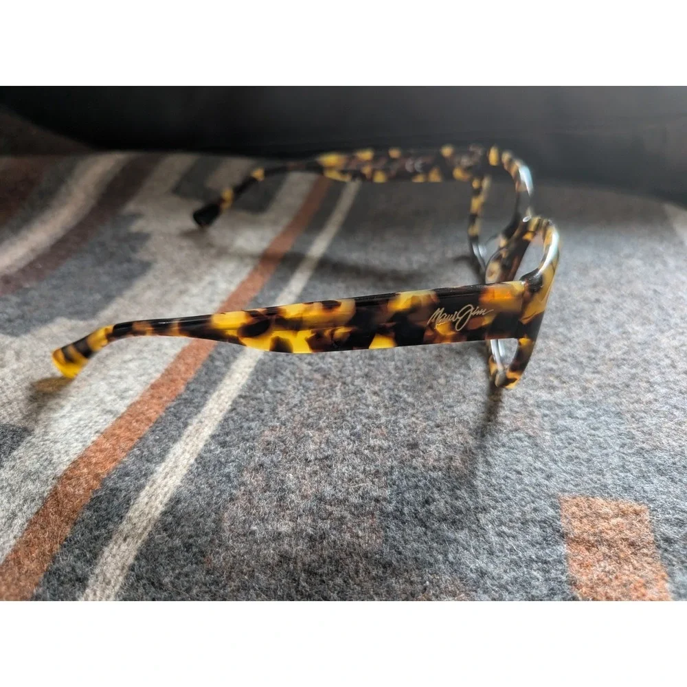 MAUI JIM PLUMERIA MJ768-10L BLONDE TORTOISE SUNGLASSES FRAME ONLY